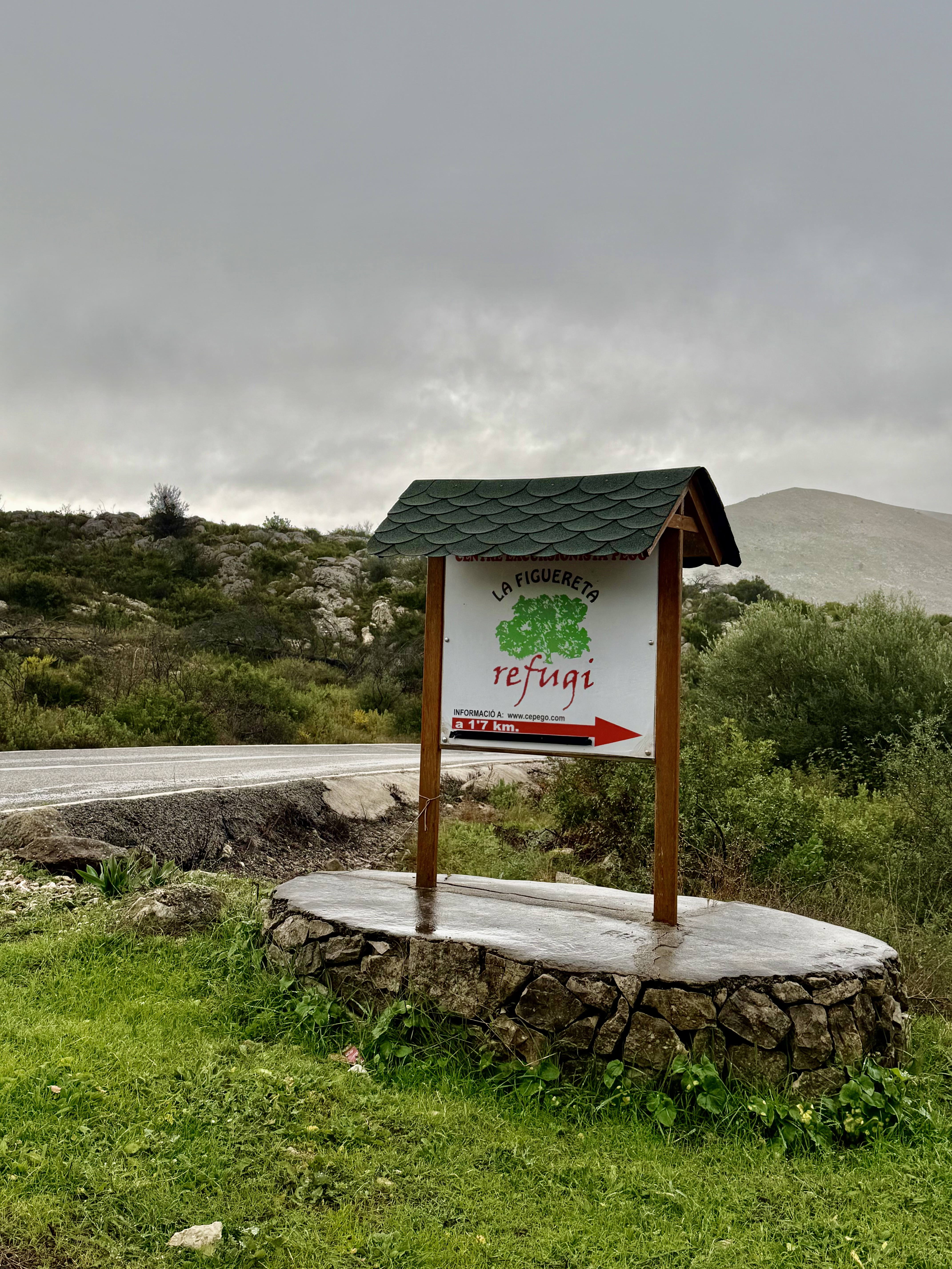 Camí d'accés al refugi